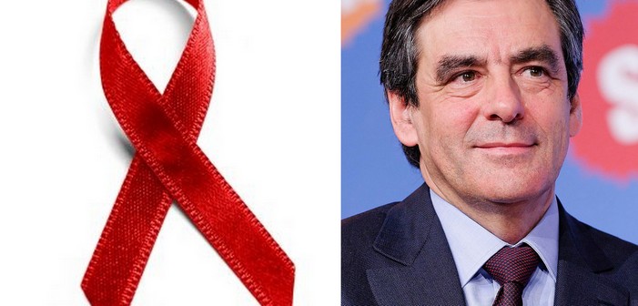 François Fillon interpellé par les militant.e.s de la lutte contre le sida