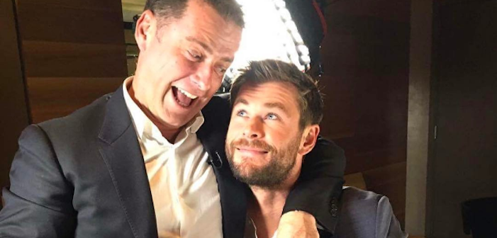 Watch This Straight Aussie Newscaster Thirst Hard After Chris Hemsworth (Video)