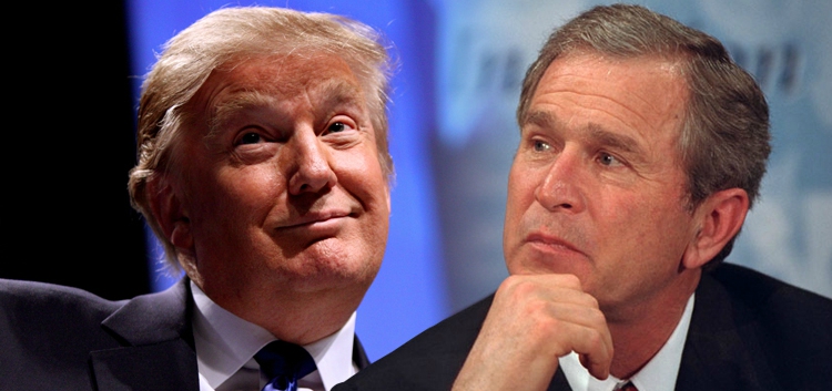 George W. Bush Speaks Out Against Donald Trump (Video)