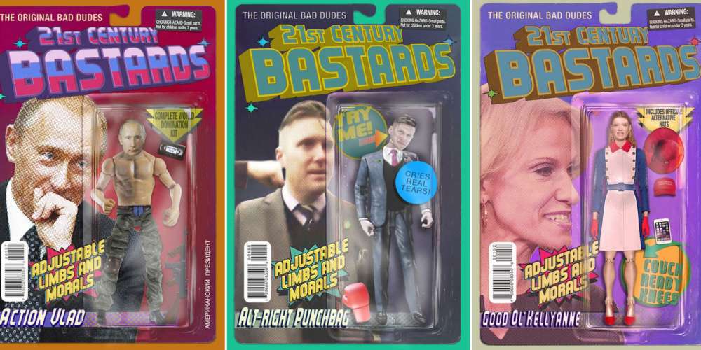 You’ll Want These Action Figures of Trump and His Cronies