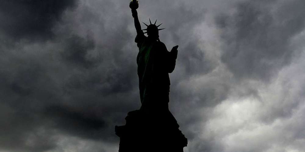 The Statue of Liberty ‘Went on Strike’ for International Women’s Day By Going Dark