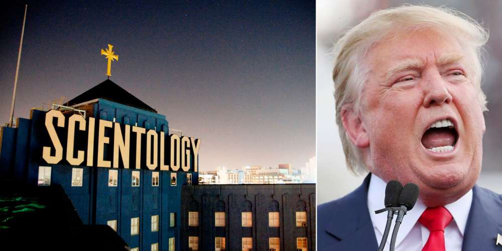 Donald Trump and Scientology: Yes, There’s a Weird Connection