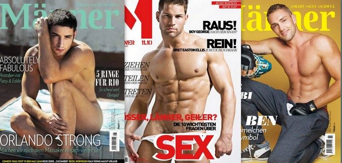 Les éditions Bruno Gmünder arrêtent le magazine ‘Männer’ après 30 ans de diffusion (photos)