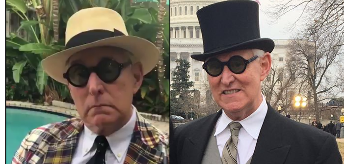 Trump Adviser and Babadook Impersonator Roger Stone Has Godawful Fashion Sense