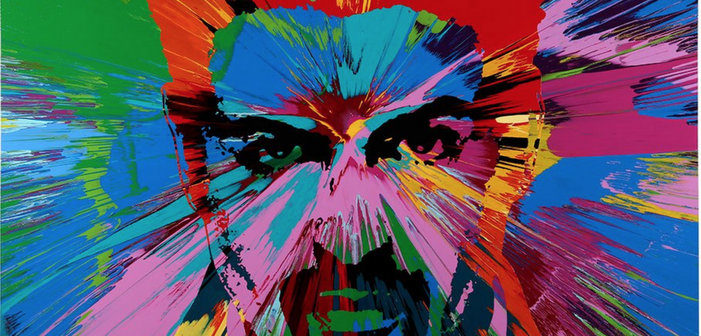 New George Michael Portrait by Damien Hirst Will Benefit HIV Charity