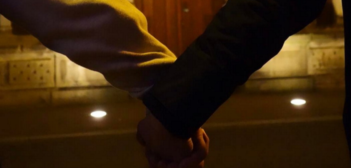 Men Across the Netherlands Hold Hands in Support of Gay Hate Crime Victims