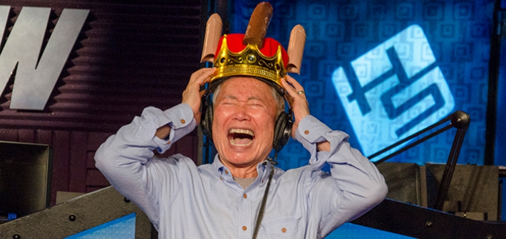 For George Takei’s Birthday, Howard Stern Gifted Him 80 Feet of Penis (Video)