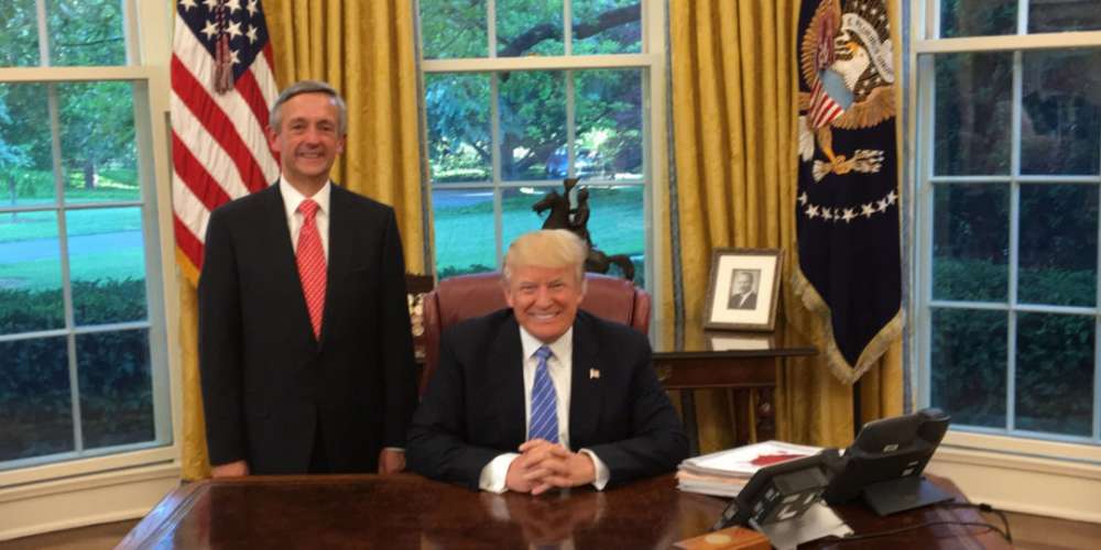Donald Trump Posed for a Photo with a Pastor Who Said All Gay Men Want to Molest Children