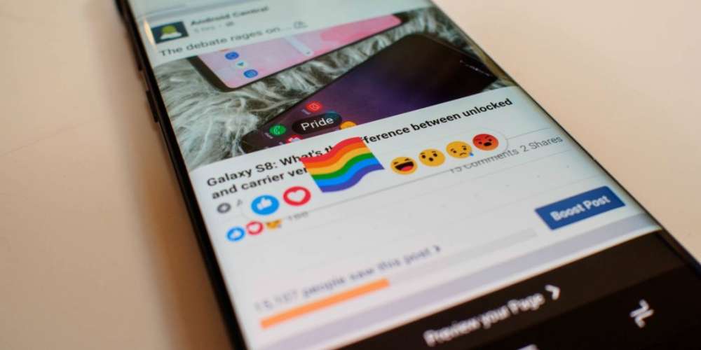 Here’s How You Get the Pride Reaction on Facebook That Everyone’s Using