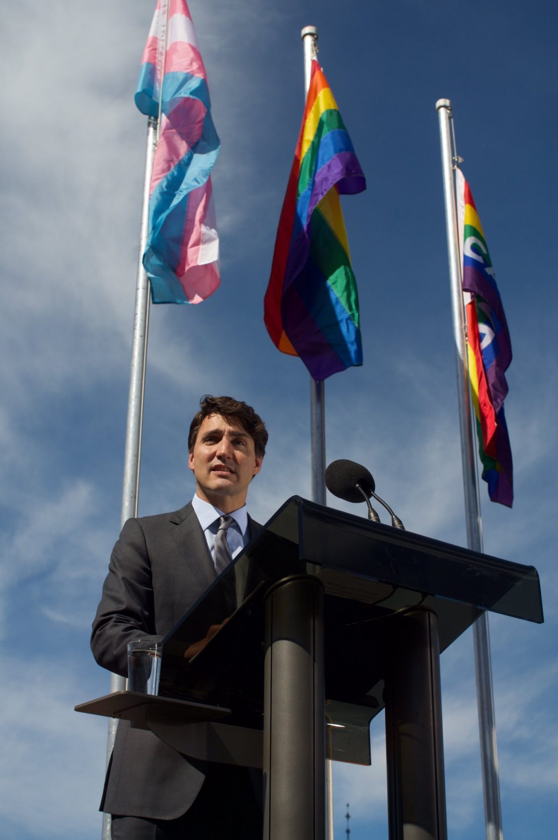 justin trudeau pride Justin Trudeau at Vancouver Pride