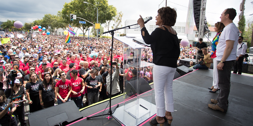 #ResistMarch Withdrawal? Check Out This Footage From the L.A. Rally