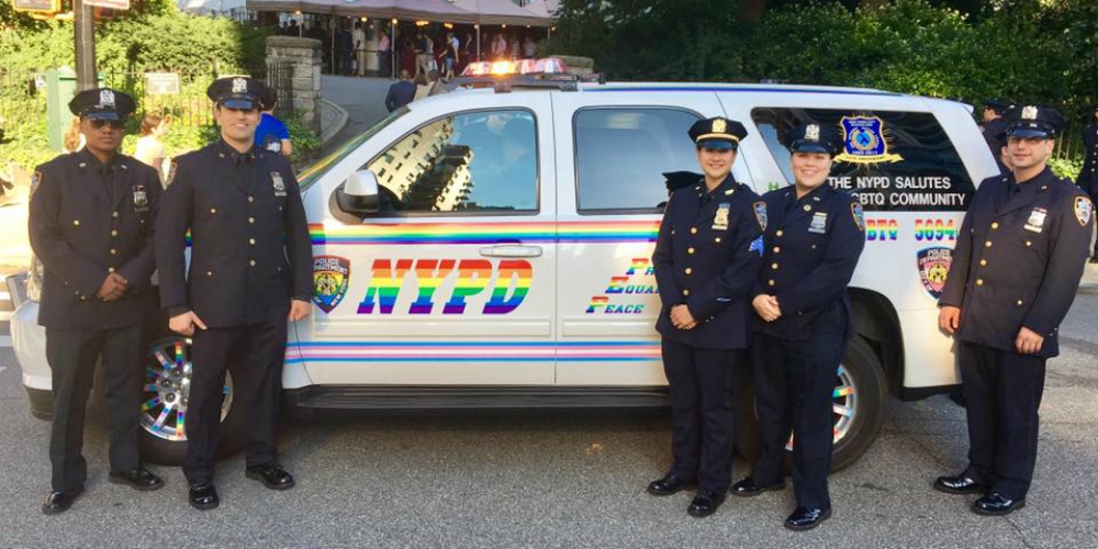 New York’s Police Department Gets Real Gay for Pride