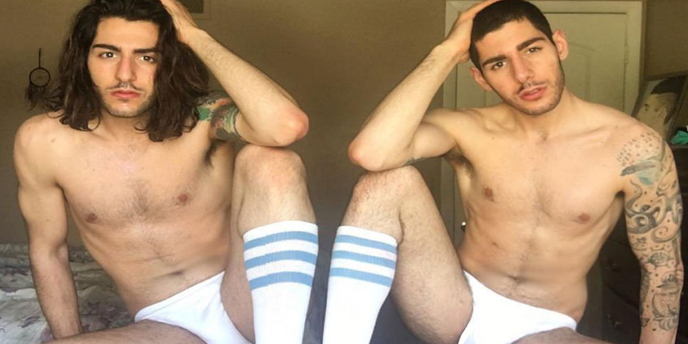 These Gay Iraqi Twin Fashion Models Have an Incredible Coming Out Story (Video)