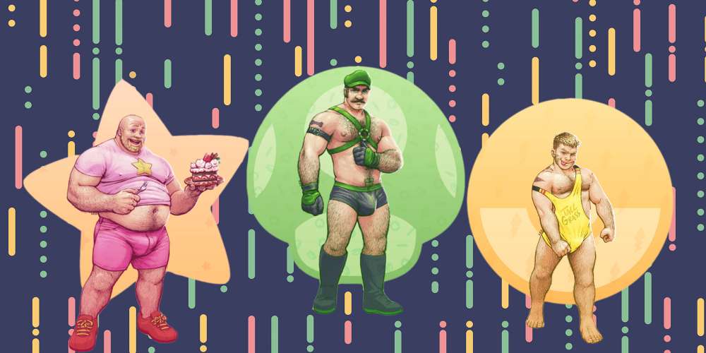 ‘Super Smash Bros.’ Has Been Reimagined With Hot, Burly Bears