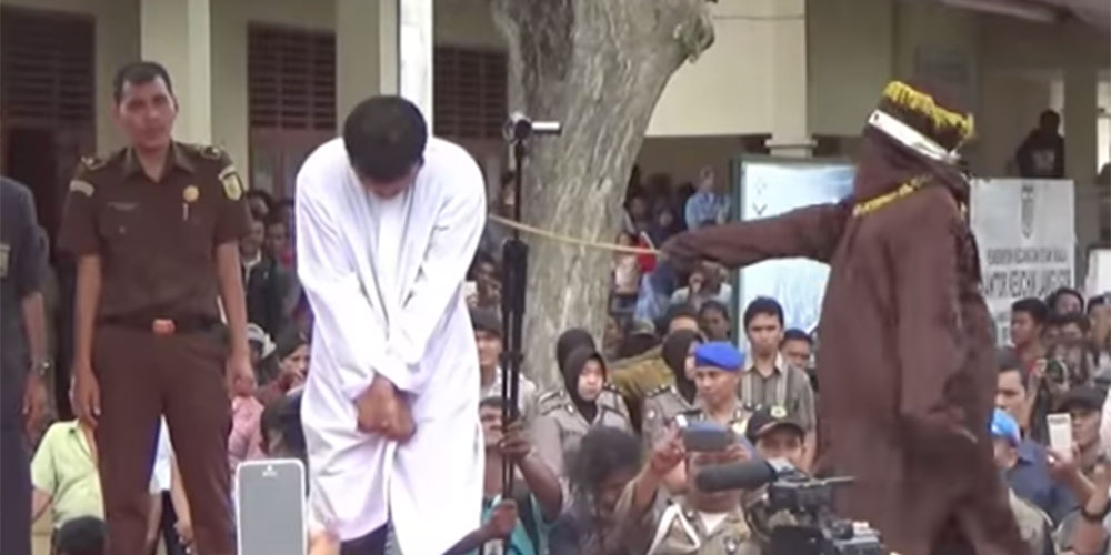 Indonesia Will Start Caning Gay People in Private Where Social Media (and Investors) Can’t See
