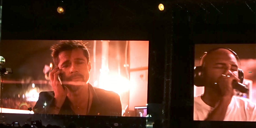 Bisexual Wunderkind Frank Ocean Serenades Brad Pitt With Luscious Soul Music (Video)