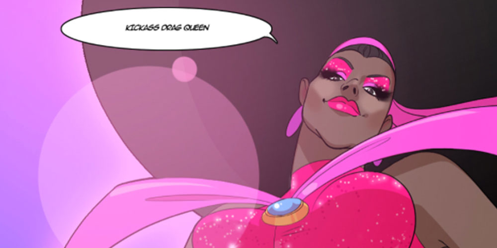 ‘Drag Race’ Winner Bob the Drag Queen Beats Down Some Terrible Tops in His New Super Hero Comic Book