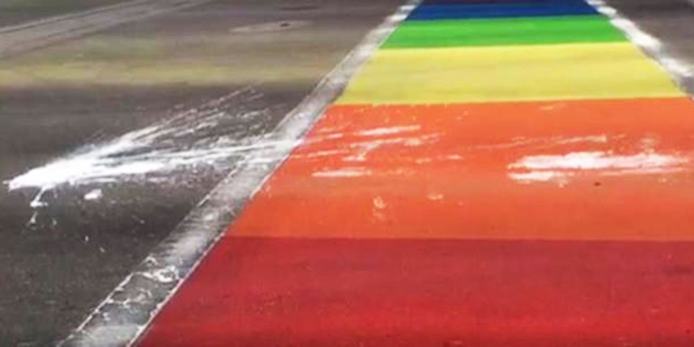 Vandals Have Defaced Rainbow Crosswalks 6 Times in the Last Year (Video)