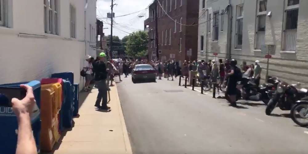 Horrifying Video Shows Car Driving Into the Crowd of ‘Unite the Right’ Counter Protestors