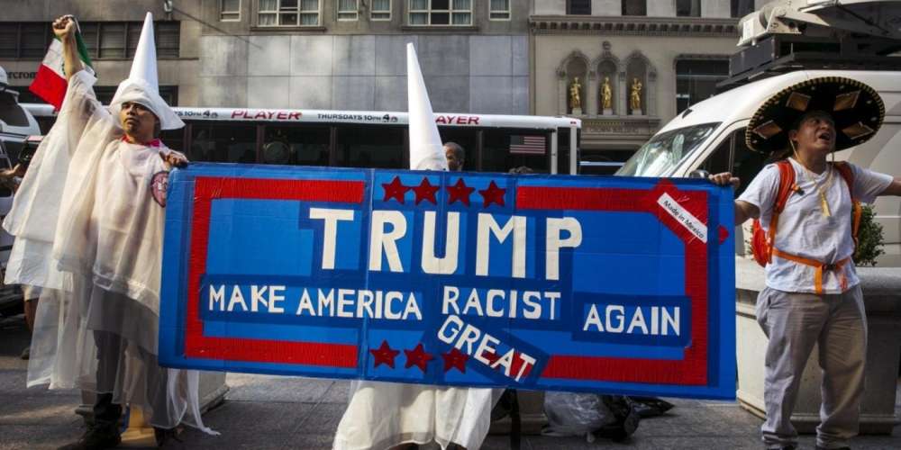 Protestors Will Greet the President as He Returns to Trump Tower in New York City