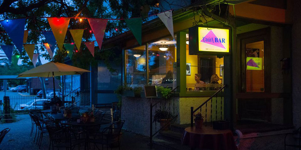 A Vandal Destroyed Rainbow Flags and More at the Aut Bar in Ann Arbor