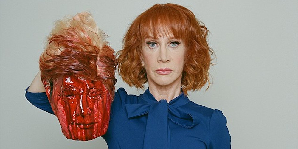 Tyler Shields Wants to Sell Prints of Kathy Griffin’s ‘Beheaded Trump’ Photo