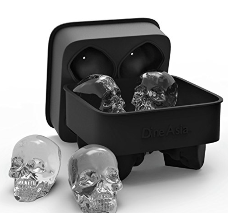 must haves skull ice cube tray