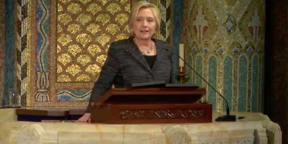Hillary Clinton Made a Surprise Appearance and Gave a Eulogy at Edie Windsor’s Funeral
