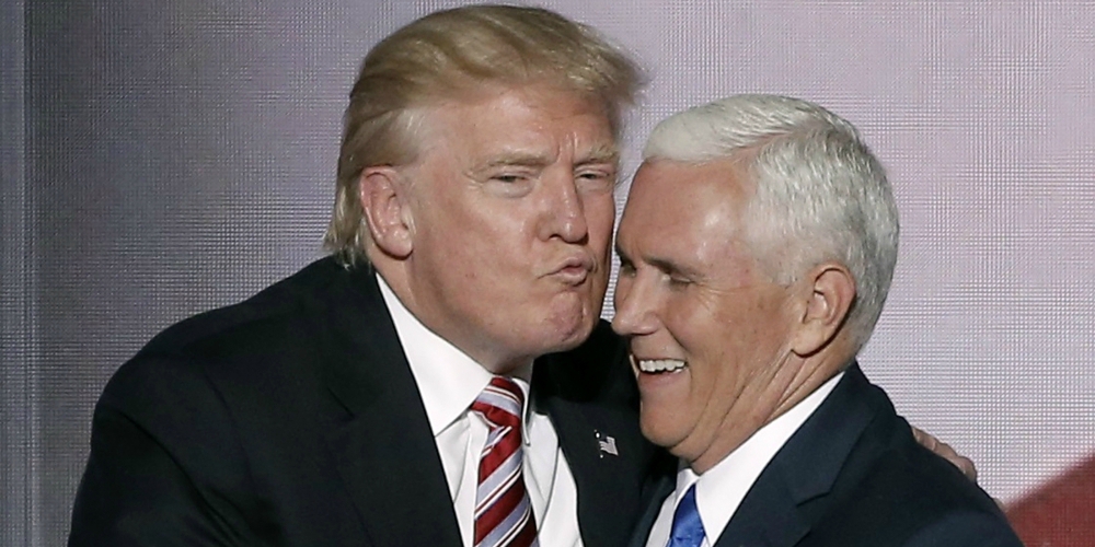 Donald Trump Joked That Mike Pence ‘Wants to Hang All Gay People’