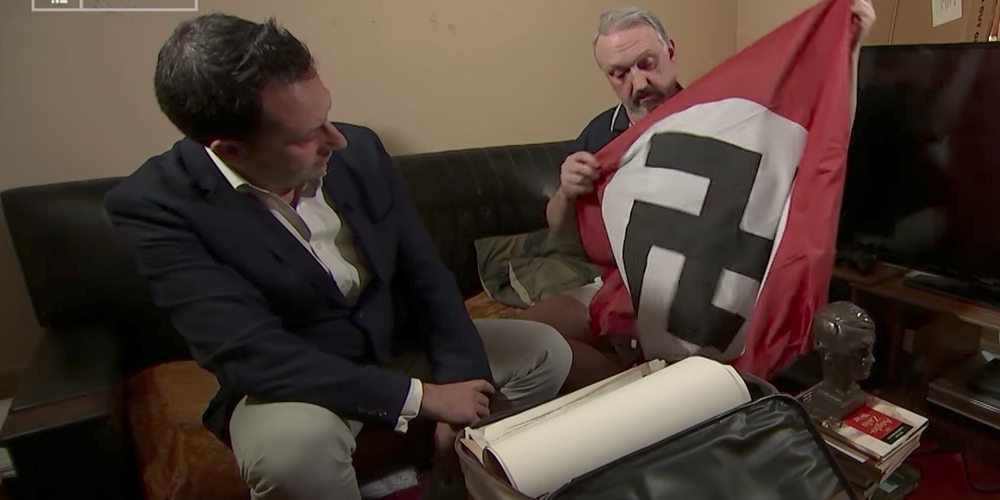 This Violent Neo-Nazi Leader Just Came Out as Gay and Jewish After Being Bashed (Video)