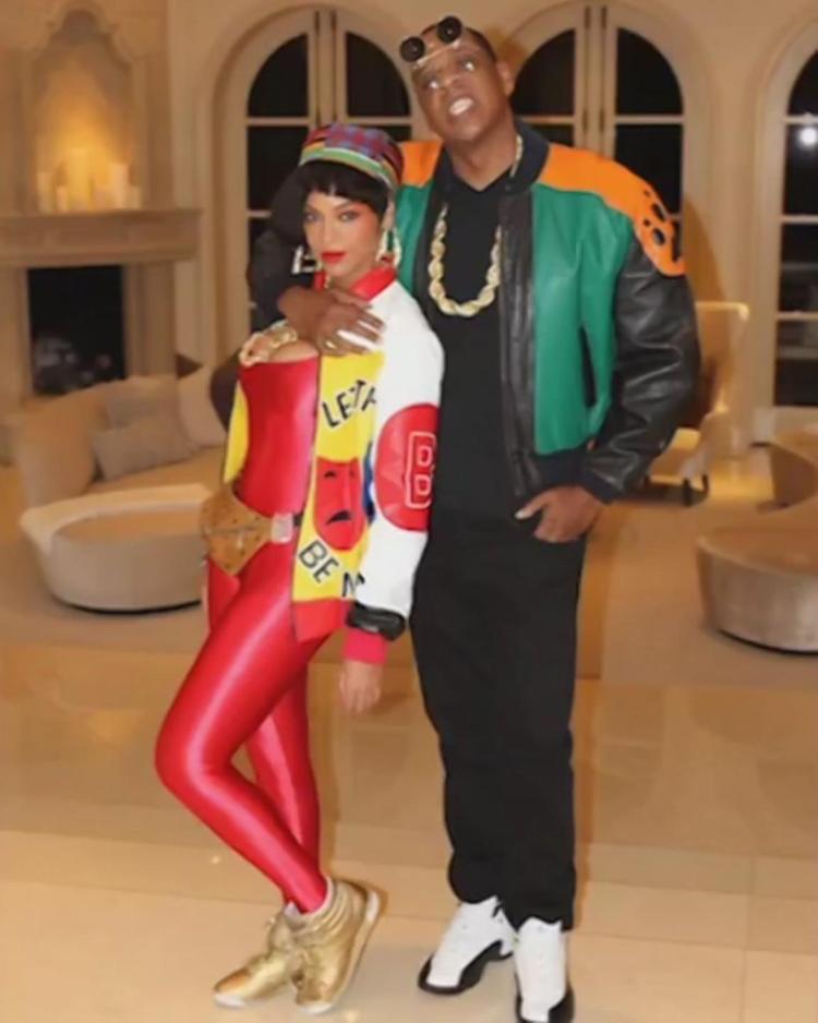 Beyoncé, Jay-Z, Halloween costume
