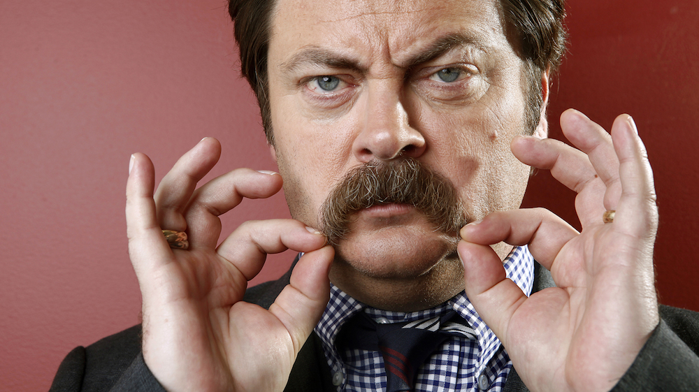 best mustaches offerman