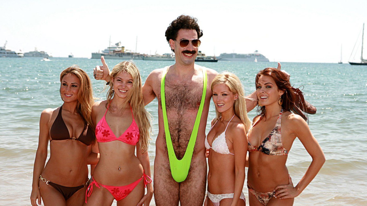 best mustaches borat