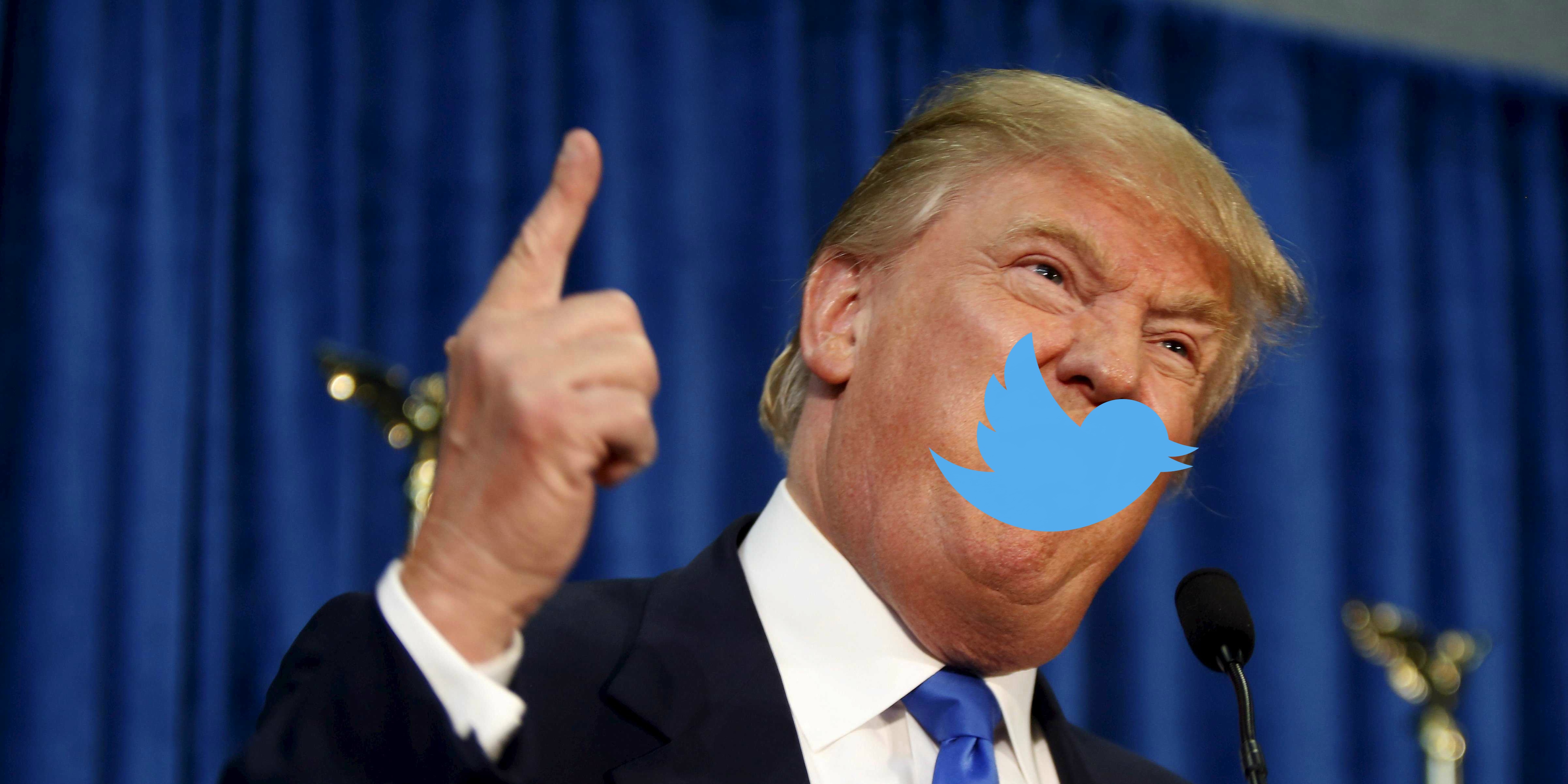 trump's account donald trump twitter account