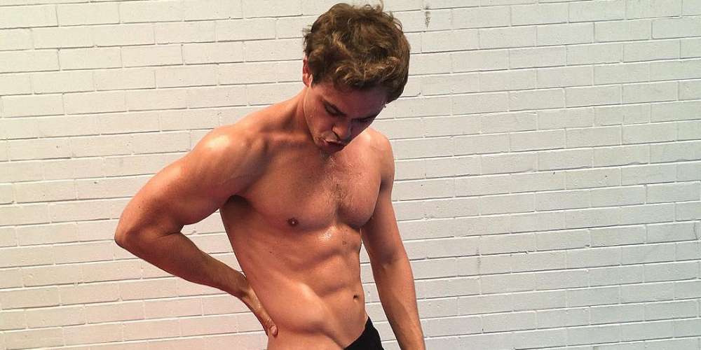 Dacre Montgomery From ‘Stranger Things’ Flashes His Abs, Undies and Armpits in This Sexy BTS Vid