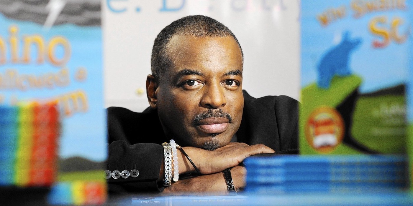 levar burton reading rainbow host levar burton parkland