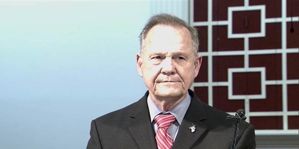 Roy Moore Officially Blames His Pedophilia on an LGBT Conspiracy Against Him