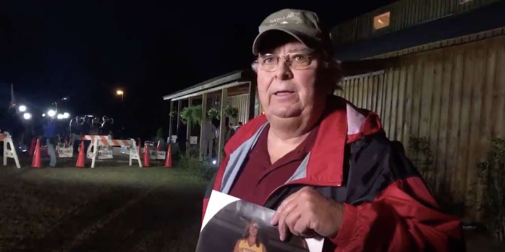 In This Heartbreaking Video, a Farmer Who Protested a Roy Moore Rally Talks About His Late Gay Daughter