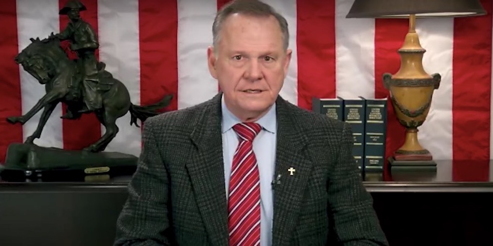 5 Crazy Anti-LGBTQ Statements Roy Moore Made While Refusing to Concede