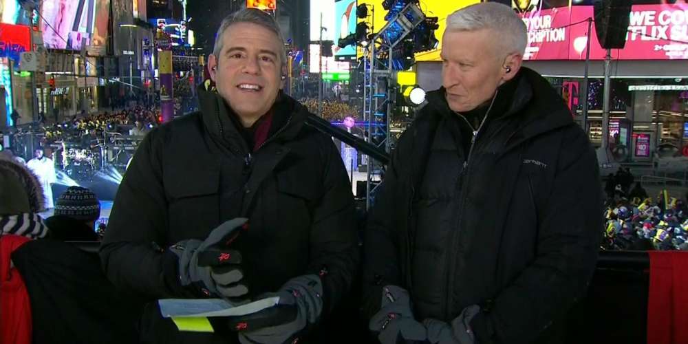 Reviews Are In, and People Aren’t Impressed With Andy Cohen on CNN’s NYE Telecast