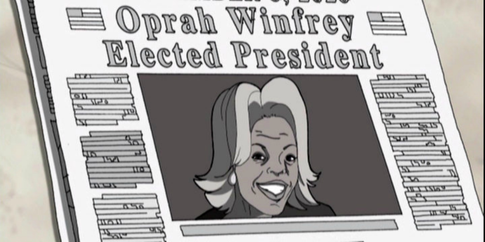 12 Years Ago, ‘The Boondocks’ Predicted an Oprah Winfrey Presidential Win in 2020