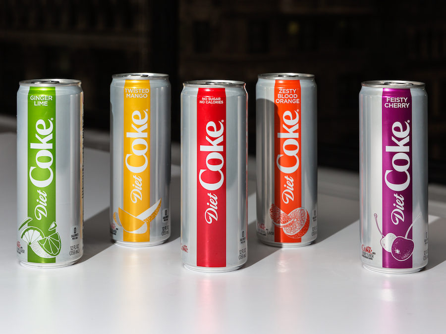 diet coke makeover flavors