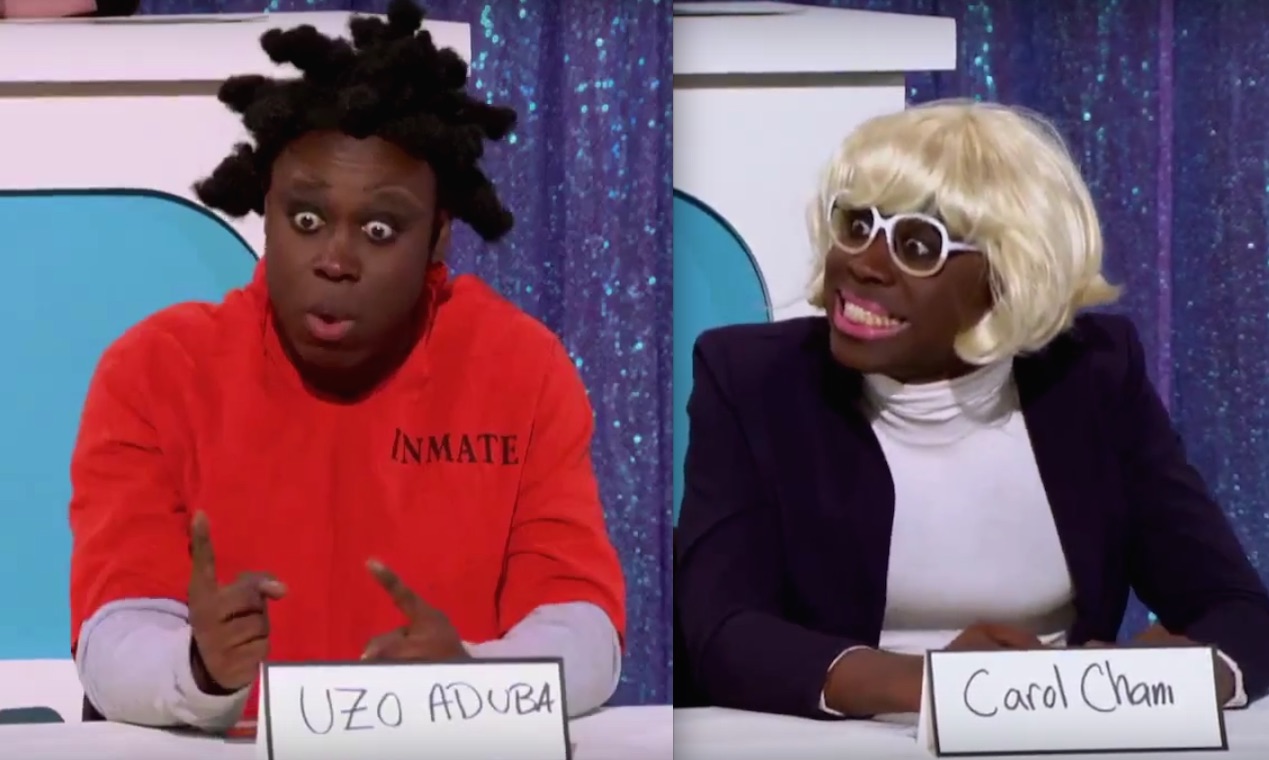best snatch game bob the drag queen uzo aduba