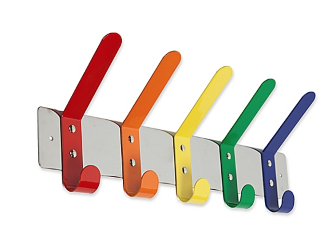 must haves multicolor stainless steel hook rack  calvin klein briefs