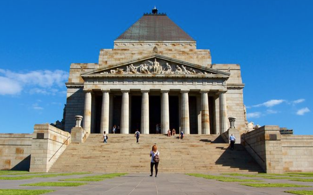 gay melbourne guide shrine of remembrance