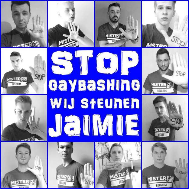 mr. gay belgium bashing