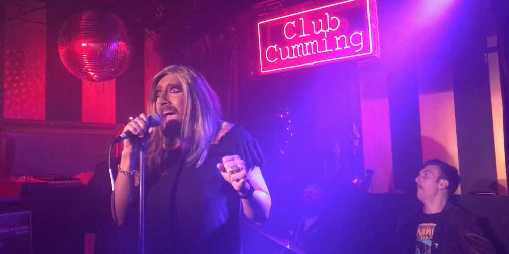 This Bearded Queen Performed Fergie’s National Anthem Last Night at Club Cumming (Video)