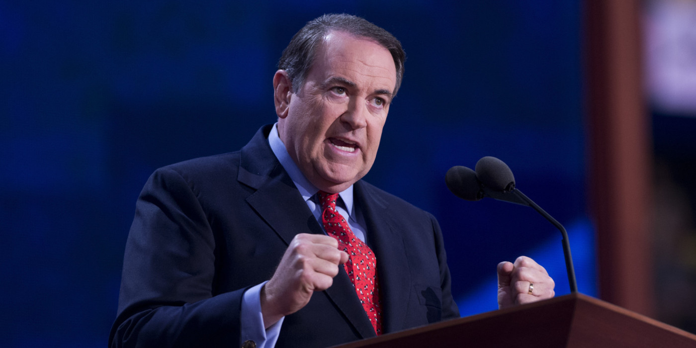 cma mike huckabee go away, kim davis