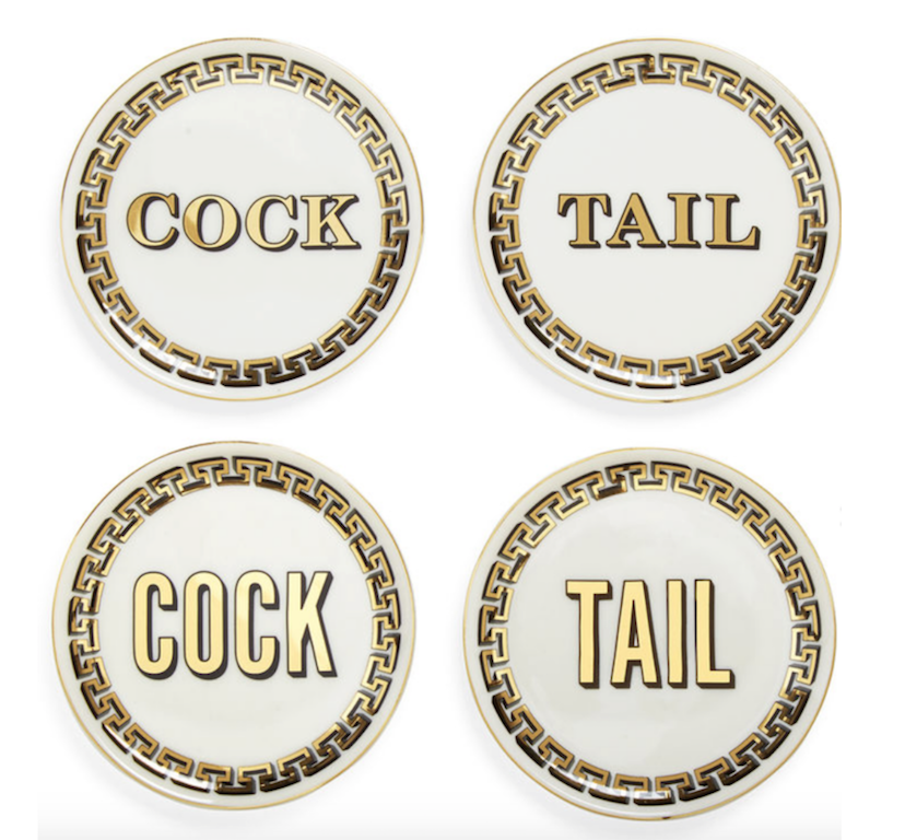 cocktail party stuff jonathan adler coasters