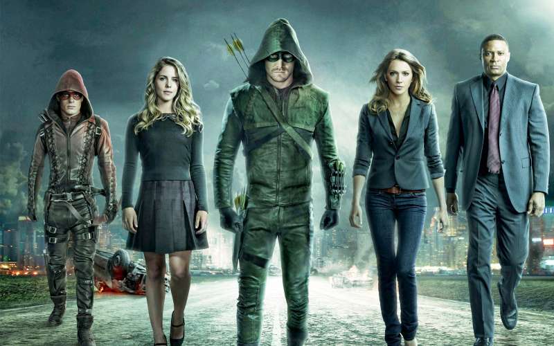 dc superhero show arrow